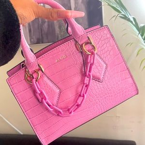 Pink Aldo MINI purse